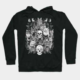 Cat Skull Art Hoodie